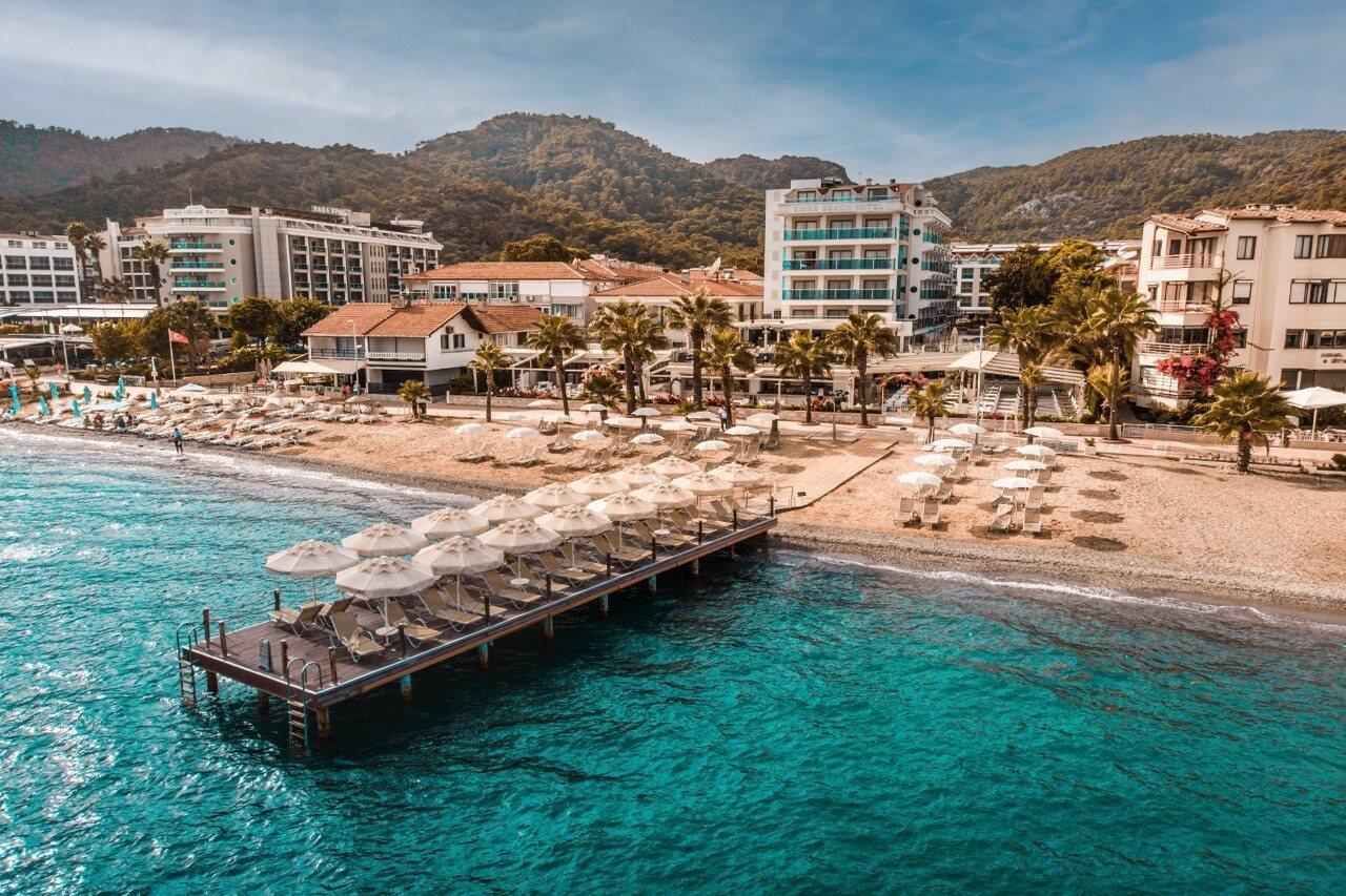 Emre Beach & Emre Hotel 말마리스 외부 사진