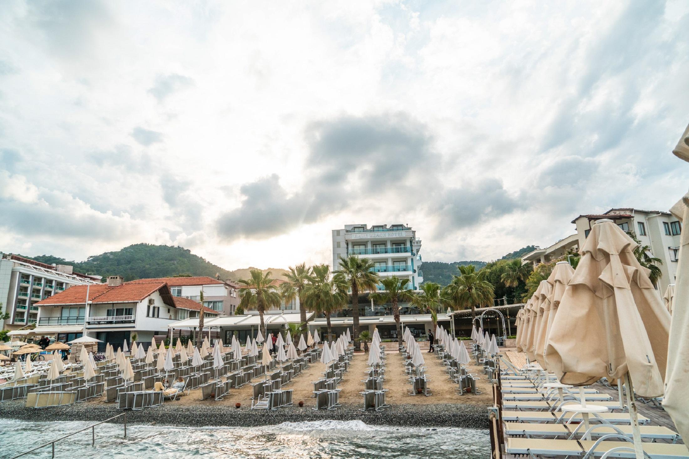 Emre Beach & Emre Hotel 말마리스 외부 사진